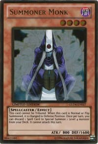 Summoner Monk - Gold Series 4: Pyramids Edition - YuGiOh card