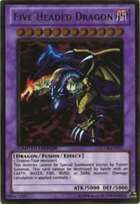 Five-Headed Dragon - Gold Series 4: Pyramids Edition - YuGiOh card