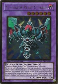Gladiator Beast Gyzarus - Gold Series 4: Pyramids Edition - YuGiOh card