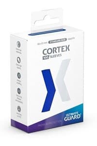 Cortex Sleeves Standard Size - Glossy Blue (100ct.) - Ultimate Guard Card Sleeves - Card Sleeves card