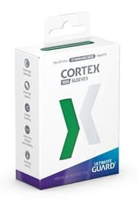 Cortex Sleeves Standard Size - Glossy Green (100ct.) - Ultimate Guard Card Sleeves - Card Sleeves card