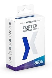 Cortex Sleeves Standard Size - Matte Blue (100ct.) - Ultimate Guard Card Sleeves - Card Sleeves card