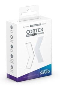 Cortex Sleeves Standard Size - Matte White (100ct.) - Ultimate Guard Card Sleeves - Card Sleeves card