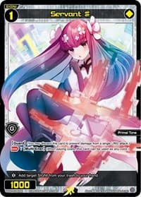 Servant # (P124) (Special Promo Pack Vol. 6) - Promo Cards - WIXOSS card