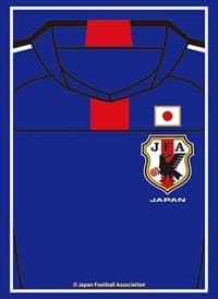 Bushiroad Sleeve Collection HG Vol.3369: Japan National Football Team - Uniform 2010-2011 (75-Pack) - Bushiroad Card Sleeves - Card Sleeves card