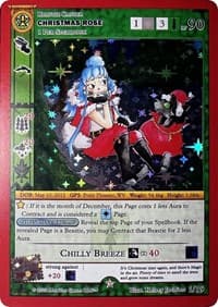 Christmas Rose (First Edition) - Holiday Promos - MetaZoo card