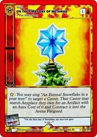 On The First Day Of Metamas (First Edition) - Holiday Promos - MetaZoo card