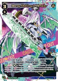 Bang, Making a Miracle (LR) - Welcome Back Diva -selector- - WIXOSS card