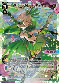 Sanga, Vogue 3 - EX (LR) - Welcome Back Diva -selector- - WIXOSS card