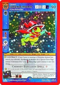 Christmas Frogman (First Edition) - Holiday Promos - MetaZoo card