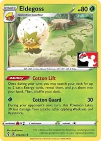 Eldegoss - Prize Pack Series Cards - Pokemon card