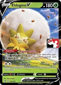 Eldegoss V - Prize Pack Series Cards - Pokemon card