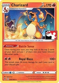 Charizard - Prize Pack Series Cards - Pokemon card