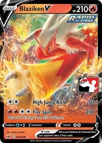 Blaziken V - Prize Pack Series Cards - Pokemon card