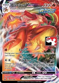 Blaziken VMAX - Prize Pack Series Cards - Pokemon card