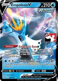 Empoleon V - Prize Pack Series Cards - Pokemon card