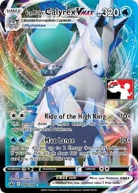 Ice Rider Calyrex VMAX - Prize Pack Series Cards - Pokemon card