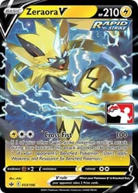Zeraora V - Prize Pack Series Cards - Pokemon card
