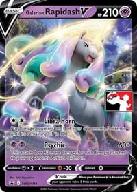 Galarian Rapidash V - SWSH111 - Prize Pack Series Cards - Pokemon card