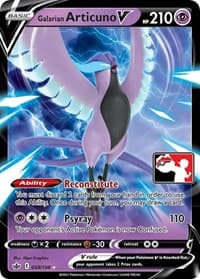 Galarian Articuno V - Prize Pack Series Cards - Pokemon card