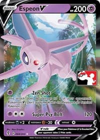 Espeon V - Prize Pack Series Cards - Pokemon card