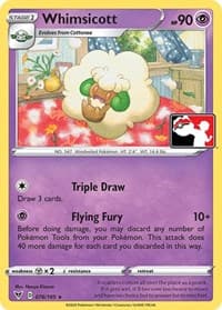 Whimsicott - Prize Pack Series Cards - Pokemon card