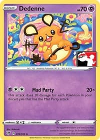 Dedenne - Prize Pack Series Cards - Pokemon card