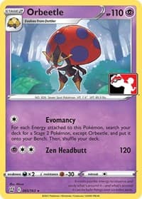 Orbeetle - Prize Pack Series Cards - Pokemon card
