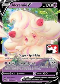 Alcremie V - Prize Pack Series Cards - Pokemon card