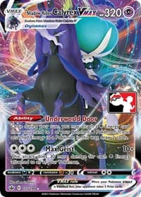 Shadow Rider Calyrex VMAX - Prize Pack Series Cards - Pokemon card