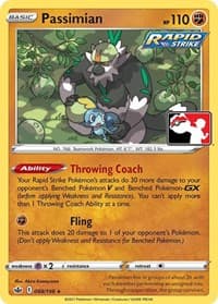Passimian - Prize Pack Series Cards - Pokemon card
