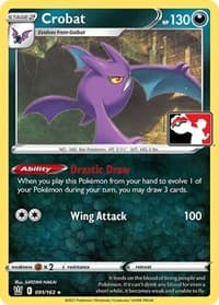 Crobat - Prize Pack Series Cards - Pokemon card