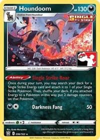 Houndoom - Prize Pack Series Cards - Pokemon card