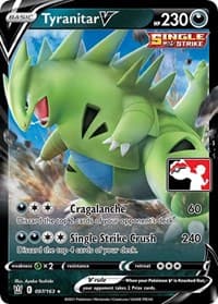Tyranitar V - Prize Pack Series Cards - Pokemon card