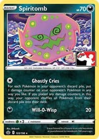 Spiritomb - Prize Pack Series Cards - Pokemon card