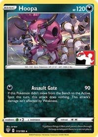 Hoopa - Prize Pack Series Cards - Pokemon card