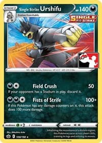 Single Strike Urshifu - Prize Pack Series Cards - Pokemon card