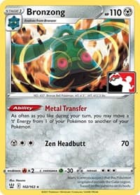Bronzong - Prize Pack Series Cards - Pokemon card