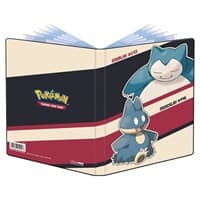 4-Pocket Portfolio for Pokemon - Snorlax and Munchlax - Ultra Pro Storage Albums - Storage Albums card