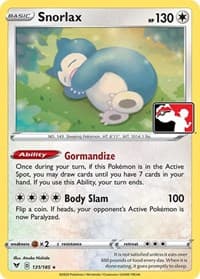 Snorlax - Prize Pack Series Cards - Pokemon card
