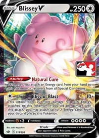 Blissey V - Prize Pack Series Cards - Pokemon card