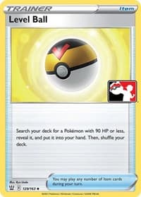 Level Ball - Prize Pack Series Cards - Pokemon card