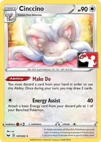 Cinccino - Prize Pack Series Cards - Pokemon card