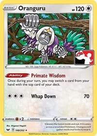 Oranguru - Prize Pack Series Cards - Pokemon card