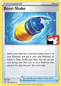 Boost Shake - Prize Pack Series Cards - Pokemon card