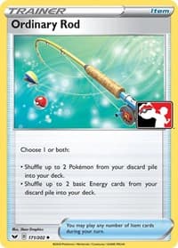 Ordinary Rod - Prize Pack Series Cards - Pokemon card