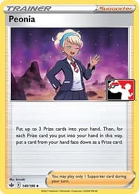 Peonia - Prize Pack Series Cards - Pokemon card