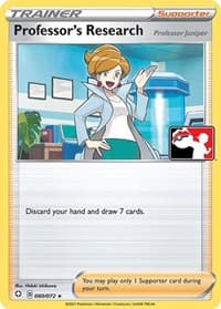 Professor's Research [Professor Juniper] - Prize Pack Series Cards - Pokemon card