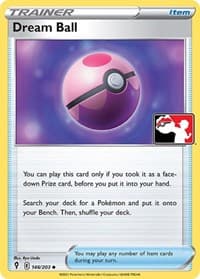 Dream Ball - Prize Pack Series Cards - Pokemon card