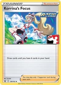 Korrina's Focus - Prize Pack Series Cards - Pokemon card